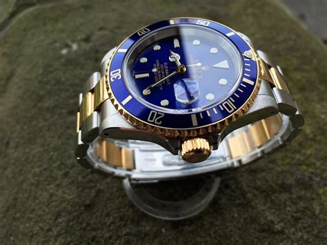 rolex submariner stahl gold blau|rolex blue submariner 2022.